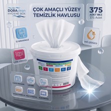 Doraclean Hijyen Kovası Çok Amaçlı Islak Temizlik Mendili – 375'LI Dev Boy