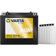 Varta TX12-4/TX12-BS Agm Volvo ve Mercedes Yedekleme Aküsü