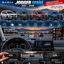 Bowie Dacia Jogger 2021-2026 modeller için head up display hayalet gösterge ekranı ön cam hız göstergesi