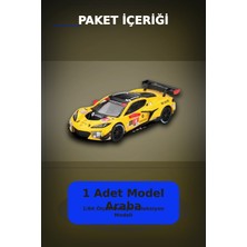Eco Lounge Diecast 1/64 Ölçek Chevrolet Corvette Z06 Gt3.r #4 Daytona 24 Saat Yarış Arabası Modeli BX-313327