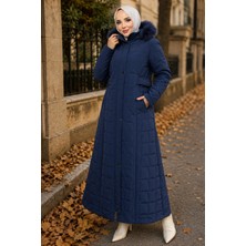 Hafsa Mina Tam Boy Nova Kapitone Mont Lacivert  HM2957