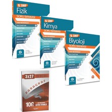 Anla Kazan Yayınları Bilgisarmal 2027 9. Sınıf Fizik + Kimya + Biyoloji Soru Bankası+ Anla Kazan Paragraf