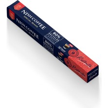 TeknoKapsül Nish Coffee Kapsül Kahve 10 Ristretto (Nespresso Uyumlu) - 10 Adet