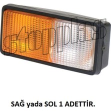 Üniversal / Iş Makinesi Traktör Kabin Sinyal Lamba Mf Yerli Üretim - Stopplas 02028 - 1 Adettir.