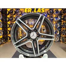 Sato 4 Adet M10-707 7*17 5*112 ET48.5 Gun Mack Jant Yenilenmiş (Takım)