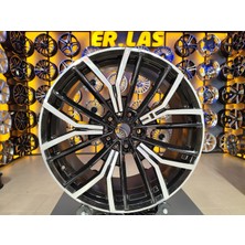 R1 Jant 4 Adet R1-329 8.5*19 5*120 ET30 Black Mack Jant Yenilenmiş (Takım)