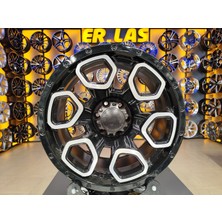 Tork Jant 4 Adet TORK-D2827 9*17 6*114.3 Et-10 Black Jant Yenilenmiş (Takım)