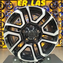 R1 Jant 4 Adet R1-120 7*16 5*130 ET50 78.1 Black Mack Jant Yenilenmiş (Takım)