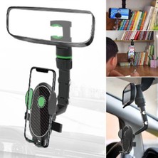 Eco Lounge Dikiz Aynasına Takılabilen Eklemli Telefon Tutucu Aparat