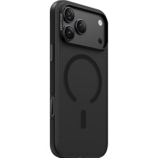 Keephone iPhone 18 Pro Max & 17 Pro Max Uyumlu Kamera Yükseltili Korumalı Mat Magsafe Şarj Destekli Hassas Buyonlu Gearmag Kapak - Dark Cherry