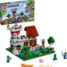 LEGO Minecraft# Çalışma Kutusu 3.0 21161 Yapım Seti 564 Parça
