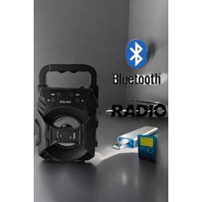 Eco Lounge Işıklı Bluetooth Hoparlör Müzik ve Renkli Işık Taşınabiilir