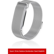 Nezih Case Google Fitbit Air ile Uyumlu Milanes Mıknatıslı Hasır Metal Kordon