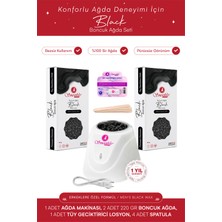 Smoothly Soyulabilen Black Boncuk Sir Ağda Seti 2 x 220 G. Boncuk Ağda Sir Ağda Makinası 1 Yıl Garantili Erkek Ağdası Sporcu Ağdası