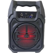 Eco Lounge Yeni Nesil 6.5 Inç Bluetooth Hoparlör Mikrofonlu Taşınabilir Ses Sistemi