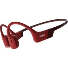 Shokz OpenRun Bluetooth Kulaklık 5.1 Kemik İletim Teknolojisi IP67 Suya Dayanıklı Kırmızı