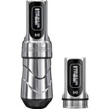 Fk Irons Flux Max Blade 4.0mm Stroke Çift Bataryalı Kablosuz Dövme Makinesi - Gri