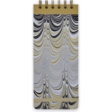 Episode Uzun Spiralli Ebru 100 Yp. Defter - Ebru Design No 13