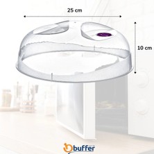 Eco Lounge Mikrodalga Fırın Koruyucu Sızdırmaz Gıda Koruyucu Dayanıklı Yiyecek Isıtma Kapağı BX40
