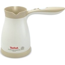 Tefal Türk Kahve Makinesi 300 ml Kapasite Krem Renkli Elektrikli Cezve ile Lezzetli Kahve