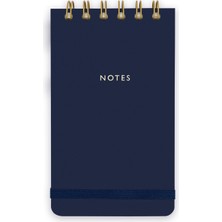 Episode Küçük Spiralli Colourblock Uno 100 Yp. Defter - Navy Blazer