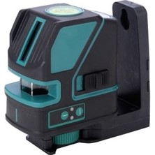 Max Extra MXP02G Yeşil Çizgili Akülü Manyetik Tutuculu Lazer Hizalama 30 m Alıcılı Çalışma Mesafesi