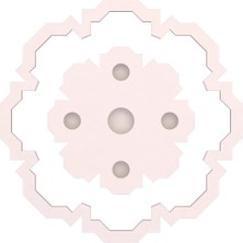 Motifpiyer Hazır Spotlu Tavan Paneli Matrix Vira-Modern LED Uyumlu Tavan Göbeği/Mono Dış Çitalı