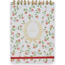 Episode A5 Spiralli Classic Floral 100 Yp. Defter - Rambling Rose