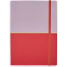 Episode A5 Ciltli Colourblock Duo - Lilac Cherry