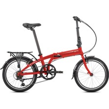 Tern Link A7 Katlanır Bisiklet 20 inç 7 Vites Kırmızı Unisex Kullanıma Uygun