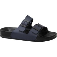 Ceyo Bermuda-M2 Lacivert Erkek Terlik & Sandalet Yaz Sezonu İçin 40 Numarada Tekstil Malzeme