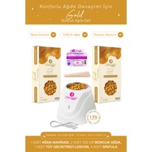 Smoothly Soyulabilen Gold Boncuk Sir Ağda Seti 2 x 220 G. Boncuk Ağda Sir Ağda Makinası