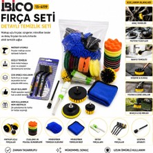 Eco Lounge 21PCS Hırdavat - Bakım Seti Polisaj Sünger-Maktap Fırça-Tel Fırça-Oto Eldiven-Bez-Detay Fırça-Aparat BX40