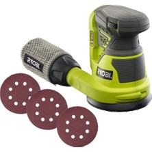 Ryobi R18ROS-0 Akülü Eksantrik Zımpara 18 V 20000 Devir/dk Yüksek Performanslı Kompakt Tasarım