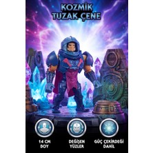 Mattel He-Man Man-E-Faces 3 Yüzlü ve Yüz Değiştiren 14 cm Eğitici ve Öğretici Çocuk Oyuncağı