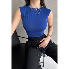Nido Moda Sırt Dekolteli Buzzy Bluz