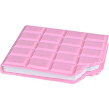 Eco Lounge Pembe Peluş Ayıcık, Kar Küresi ve Pembe Çikolata Not Defteri Hediye Seti