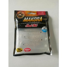 Lucky John Makora 3'' (7.62 Cm) Silikon Balık Yem/7 ADET(TR009)