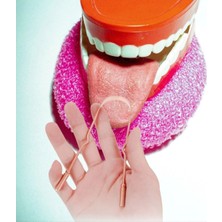 Midas Toptan Bakır Oil Pulling Yağ Çekme Dil Plak Temizleme Aleti Dil Fırçası Sıyırıcı Dil Kaşığı M