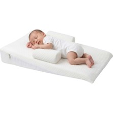 Casual Eko Bebek Yastığı - Ergonomik & Nefes Alabilir Yıkanabilir Kılıflı Güvenli Uyku Yastığı