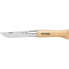 Opinel N°5 Vernikli Kayın Saplı Inox/çelik Çakı