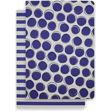 Episode B5 Terzi Dikiş 2'li Set Dotty - Navy Polka & Green Polka