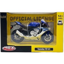 Midas Toptan 1/12 Yamaha Yzf-R1 Model Motosiklet Midas