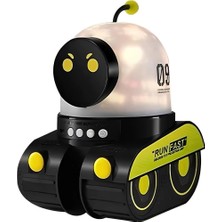 Midas Toptan Çocuklar Için Eğitici ve Eğlenceli Robot Temalı Projektör Gece Lambası Midas