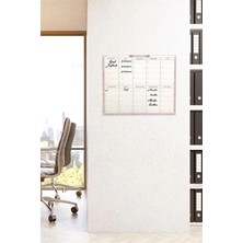 Midas Toptan Şeffaf Kendiliğinden Yapışkanlı Kalemli Haftalık Planlayıcı 40CM-50CM BX40 Midas