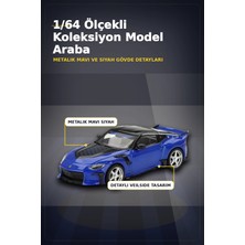 Midas Toptan Mavi Metal 1/64 Nissan Z Veilside FFZ400 Model Araba - Koleksiyonluk Diecast BX-313400 Midas