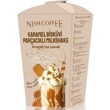 TeknoKapsül Nish Karamel Bisküvi Parçacıklı Aromalı Toz Içecek 250 gr