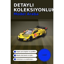 Midas Toptan 1/64 Chevrolet Corvette Z06 Gt3 Yarış Arabası - 2025 Imsa Daytona Modeli BX-313376 Midas