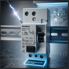 Siemens 5SM1612-0 2X25A 300MA Monofaze Kaçak Akım Koruma Rölesi