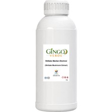 Gingo Shiitake Mantarı Ekstresi (Sıvı) 1 Litre